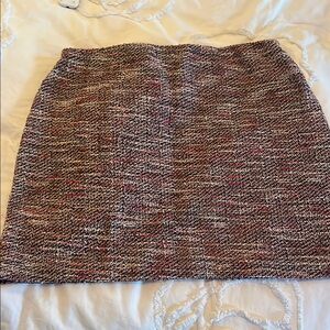 Express Black and White Casual Mini Pencil Skirt